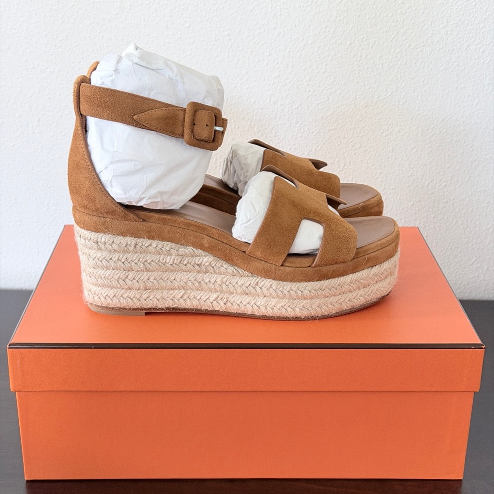 Hermès Zelda Espadrille in Naturel - EU38 - Picture 3 of 8